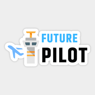 Future Pilot Sticker